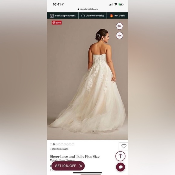 Wedding dress - Picture 1 of 7